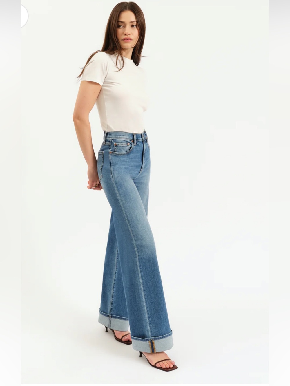 DAZE NWT far out high rise jeans in big break